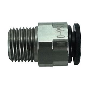 千代田通商 ファイブSUSメイルコネクタ 6mm・R1／8 FS601M | 