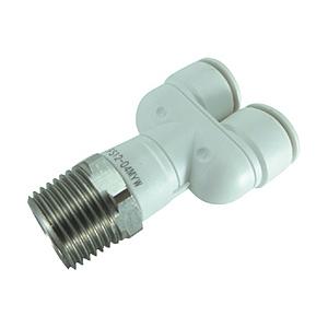 千代田通商 FS12-04MYW チヨダ ファイブSUSメイルブランチワイ 白 12mm・R1/2 | 