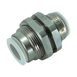 千代田通商 FS10-00BUW チヨダ ファイブSUSバルクヘッドユニオン 白 10mm | 