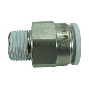 千代田通商 F16-03MW チヨダ ファイブメイルコネクタ W(白)16mm・R3/8 | 