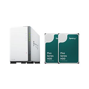 SYNOLOGY NAS [24TB搭載 /2ベイ] DiskStation DS223j +HAT3310-12TB 2個  DS223j+HAT3310-12TB2 [振込不可] | 