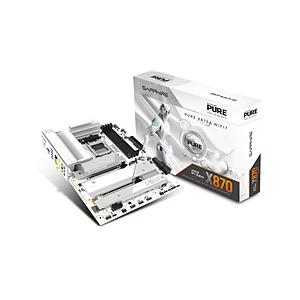 SAPPHIRE(サファイア) マザーボード(Socket AM5) PURE X870A WIFI 7 ホワイト PURE-X870A/52122-02-40G ［ATX］ | 