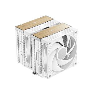 DEEPCOOL CPUクーラー 120mmファンｘ2 [LGA1851/1700/1200/1156/1155/1151/1150・AM5/AM4] AK620 G2 WH ホワイト R-AK620G2-WHNNMN-GJD | 