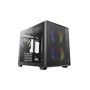 DEEPCOOL PCケース [Micro ATX /Mini-ITX] CG330 MESH 3F  R-CG330MESH-BKANM3-G | 