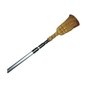 小池貿易 しゅろ天井ホウキB（3段伸縮アルミポール使用）　YFATJL02B | 