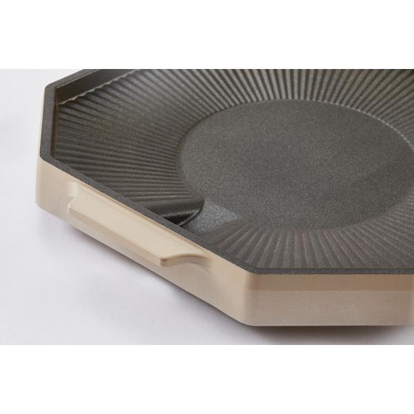 TTS Dr.HOWS グリルパン Pallete ディープベージュ [28cm/IH非対応]  ディープベージュ |  | 02