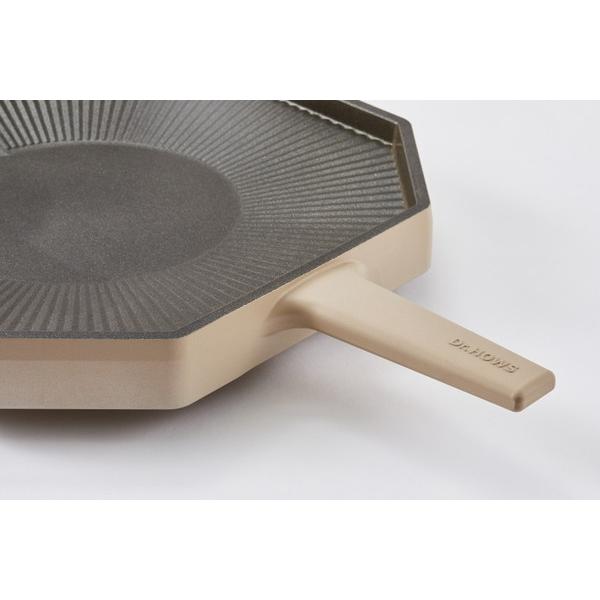 TTS Dr.HOWS グリルパン Pallete ディープベージュ [28cm/IH非対応]  ディープベージュ |  | 03