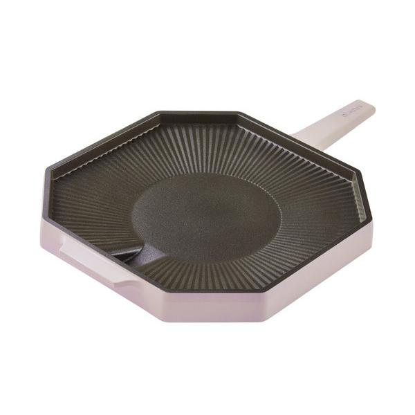 TTS Dr.HOWS グリルパン Pallete ピンク [28cm/IH非対応] | 