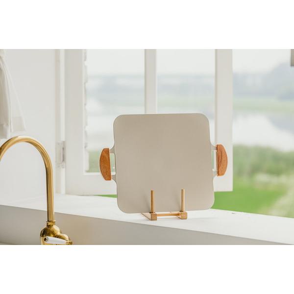 TTS Dr.HOWS グリルパン Solid ホワイト [幅約41cm×奥行約31cm/IH対応] Solid ホワイト  ［IH対応］ |  | 01