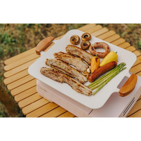 TTS Dr.HOWS グリルパン Solid ホワイト [幅約41cm×奥行約31cm/IH対応] Solid ホワイト  ［IH対応］ |  | 05