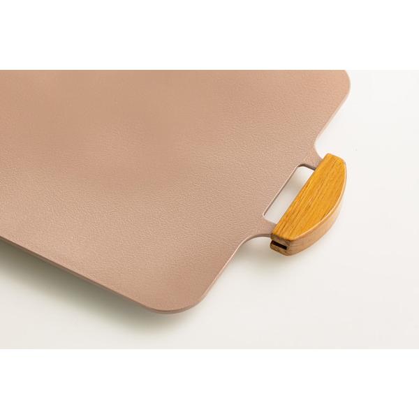 TTS Dr.HOWS グリルパン Solid ヌーディーピンク [幅約41cm×奥行約31cm]  ヌーディーピンク  ［IH対応］ |  | 02