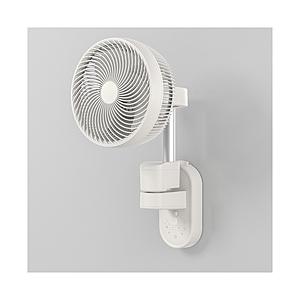 SKジャパン(エスケイジャパン) 壁掛けサーキュレーター  ホワイト SKJ-SY21WDC-WH ［DCモーター搭載 /リモコン付き］ | 