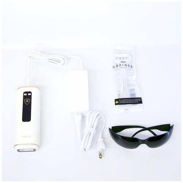 SKジャパン(エスケイジャパン) 冷感サファイア ハイパワーIPL 光脱毛器  ホワイト JR8 ［フラッシュ式（光脱毛）］ |  | 05