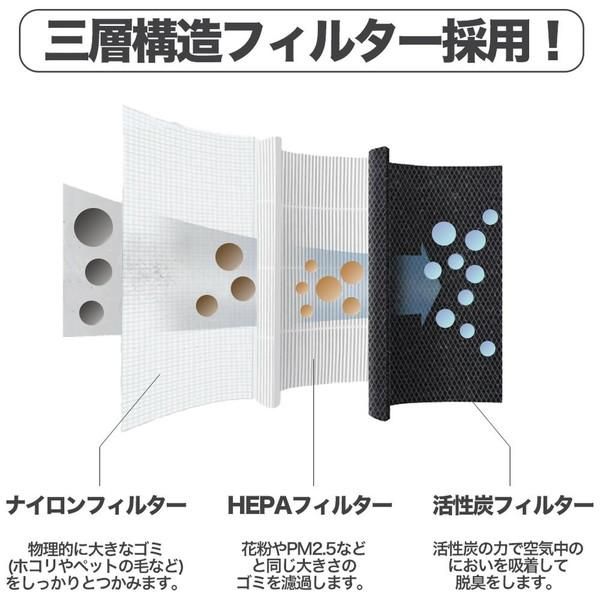 SKジャパン(エスケイジャパン) パーソナル空気清浄機   QTK-ARP06C ［適用畳数：6畳］ |  | 01