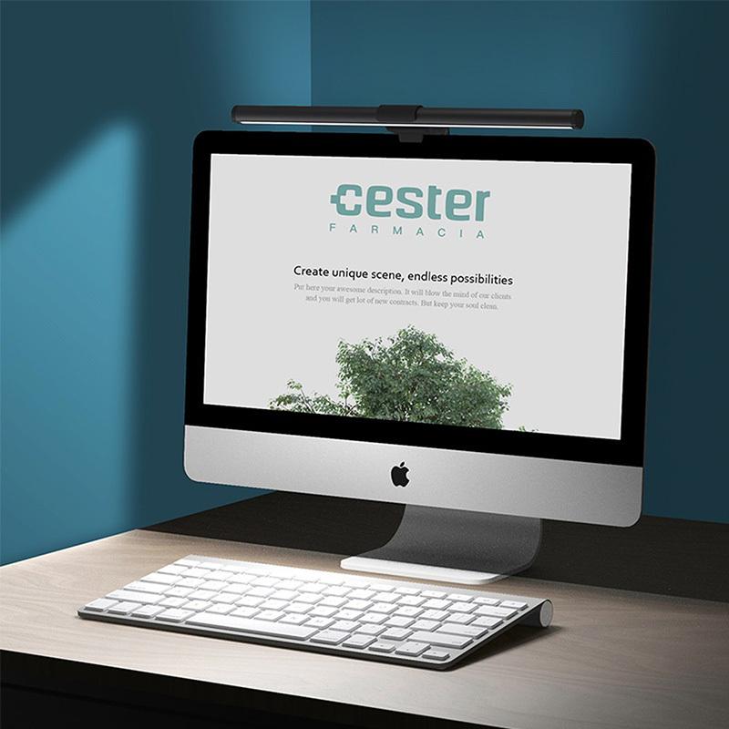 コンピューケースジャパン 〔LEDモニターライト〕USB-C接続 バックライト付 agreen ブラック JLE802N-BK |  | 02