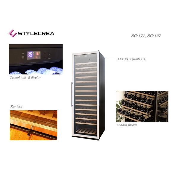 【基本設置料金セット】 スタイルクレア ワインセラー 「スタイルクレア」（171本）　SC-171 【お届け日時指定不可】 | ジーマックス | 01