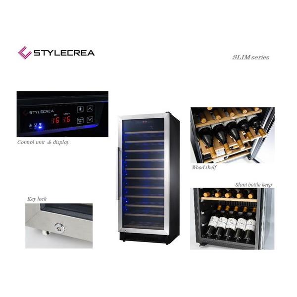 【基本設置料金セット】 スタイルクレア ワインセラー ［スリムタイプ］（52本）　SC-52 【お届け日時指定不可】 |  | 04