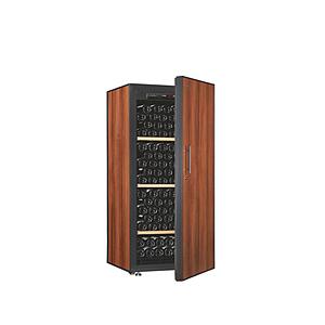 【基本設置料金セット】 ワインセラー プレーン扉 棚板3枚 アルテビノ OMシリーズ タバコ（茶色） OM03-TB ［182本 /右開き］ 【お届け日時指定不可】 | 