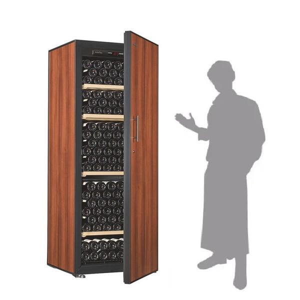 【基本設置料金セット】 ワインセラー プレーン扉 棚板4枚 アルテビノ OGシリーズ タバコ（茶色） OG04-TB ［230本 /右開き］ 【お届け日時指定不可】 |  | 04