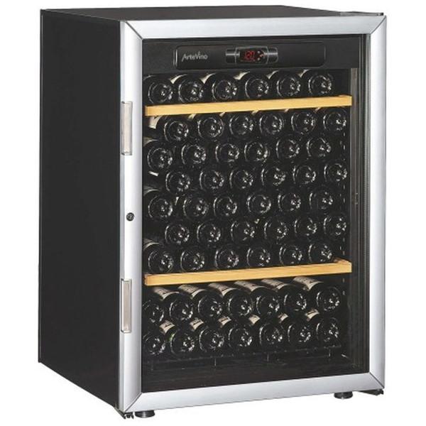 【基本設置料金セット】 アルテビノ ワインセラー アルテビノ OPシリーズ ノアール（黒） OVP02 ［98本 /右開き］ 【お届け日時指定不可】 | 
