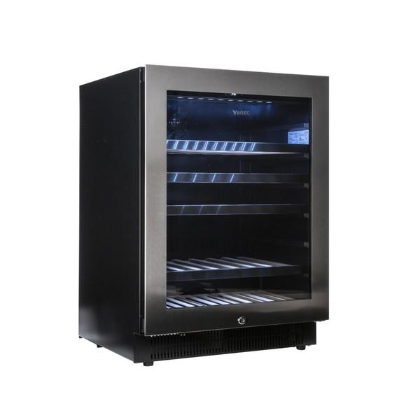 【基本設置料金セット】 ヴァンテック ワインクーラー アンダーカウンタータイプ 黒色 VS50 ［50本 /右開き］ 【お届け日時指定不可】 |  | 07