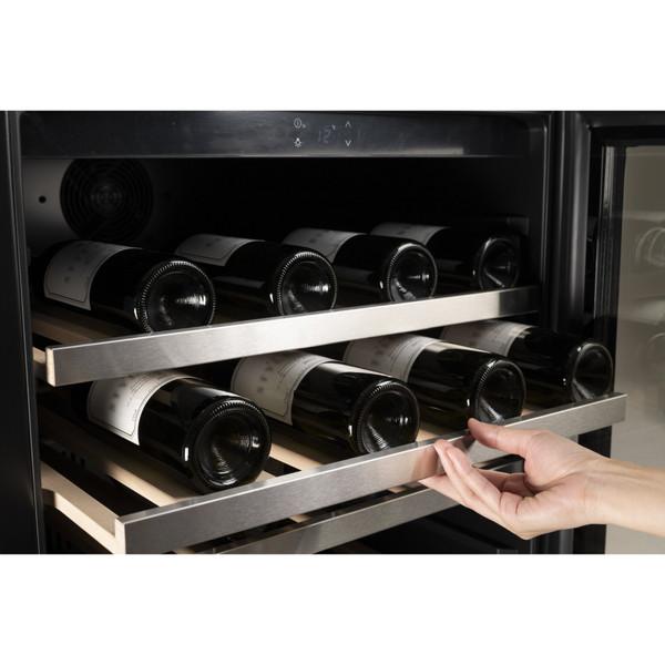 【基本設置料金セット】 ヴァンテック ワインクーラー アンダーカウンタータイプ 黒色 VS50 ［50本 /右開き］ 【お届け日時指定不可】 |  | 09