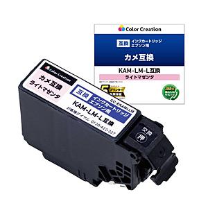 ELECOM(エレコム) CC-EKAMLLM 互換プリンターインク　エプソン用 ライトマゼンタ | ELECOM