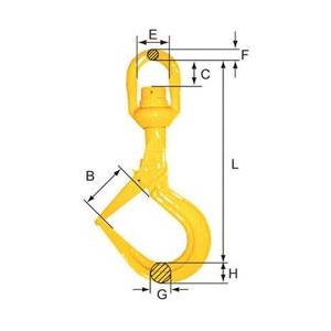 マーテック ビッグマウススイベルフック　BMS-3　BMS3 | マーテック