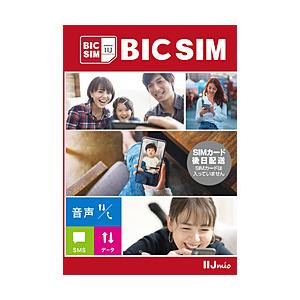 IIJ 【無料Wi-Fi付】BIC SIM ギガプランパッケージ（音声/SMS/データ/eSIM共通） | 