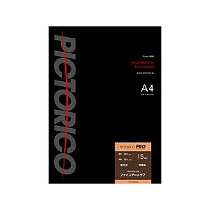 ピクトリコ 〔インクジェット〕ピクトリコプロ・ファインアートラフ 385μm [A4 /15枚]  PFAR250-A4/15 | 