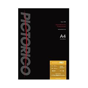 保障 ピクトリコ ピクトリコプロ ソフトグロスペーパー A4サイズ PPG210-A4 20枚 開店祝い 20