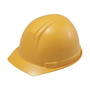 谷沢製作所 ABS製前ひさし型ヘルメット　黄　0169EZY2J | 