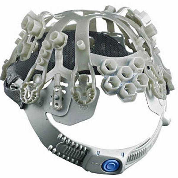 谷沢製作所 エアライト搭載ヘルメット通気孔付き（PC製・透明ひさし型）　1610JZVV2W3J |  | 01