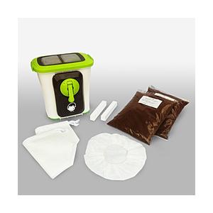 エコクリーン 室内型家庭用生ごみ処理機 エコクリーン 自然にカエルS 基本セット   SKS-101 ［バイオ式］ | 