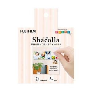 富士フイルム(FUJIFILM) シャコラ(shacolla) 壁タイプ 5枚パック ましかくサイズ | FUJIFILM