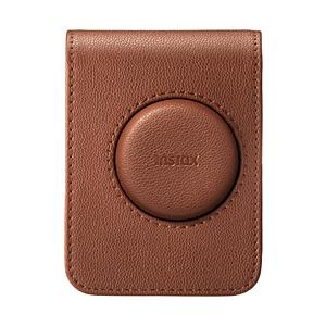 富士フイルム(FUJIFILM) instax mini Evo カメラケース  ブラウン | 