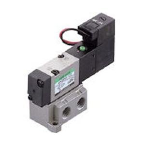 CKD 4Kシリーズパイロット式5ポート弁セレックスバルブ　4KB11006AC100V | 