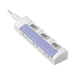 Panasonic(パナソニック) テーブルタップ 「ザ・タップスイッチシリーズ」 （3個口・1m・ブルー）　WHS2613DKP | Panasonic