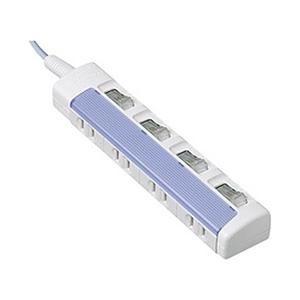 Panasonic(パナソニック) テーブルタップ 「ザ・タップスイッチシリーズ」 （4個口・1m・ブルー）　WHS2614DKP | Panasonic