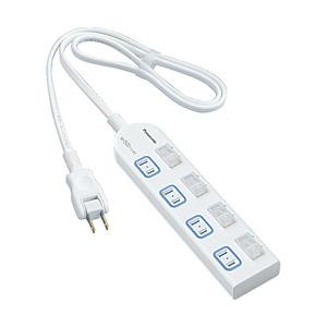 Panasonic(パナソニック) テーブルタップ 「ザ・タップX」 （4個口・1m）　WHA25144WP ホワイト | Panasonic