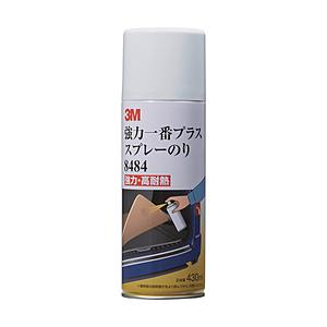 3Mジャパン ３Ｍ　強力一番プラス　スプレーのり　８４８４　黄色　４３０ｍｌ | 