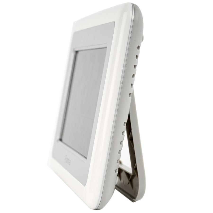 保土ヶ谷電子販売 置き時計 フォルミア ホワイト HT-003 ［電波自動受信機能有］ |  | 02