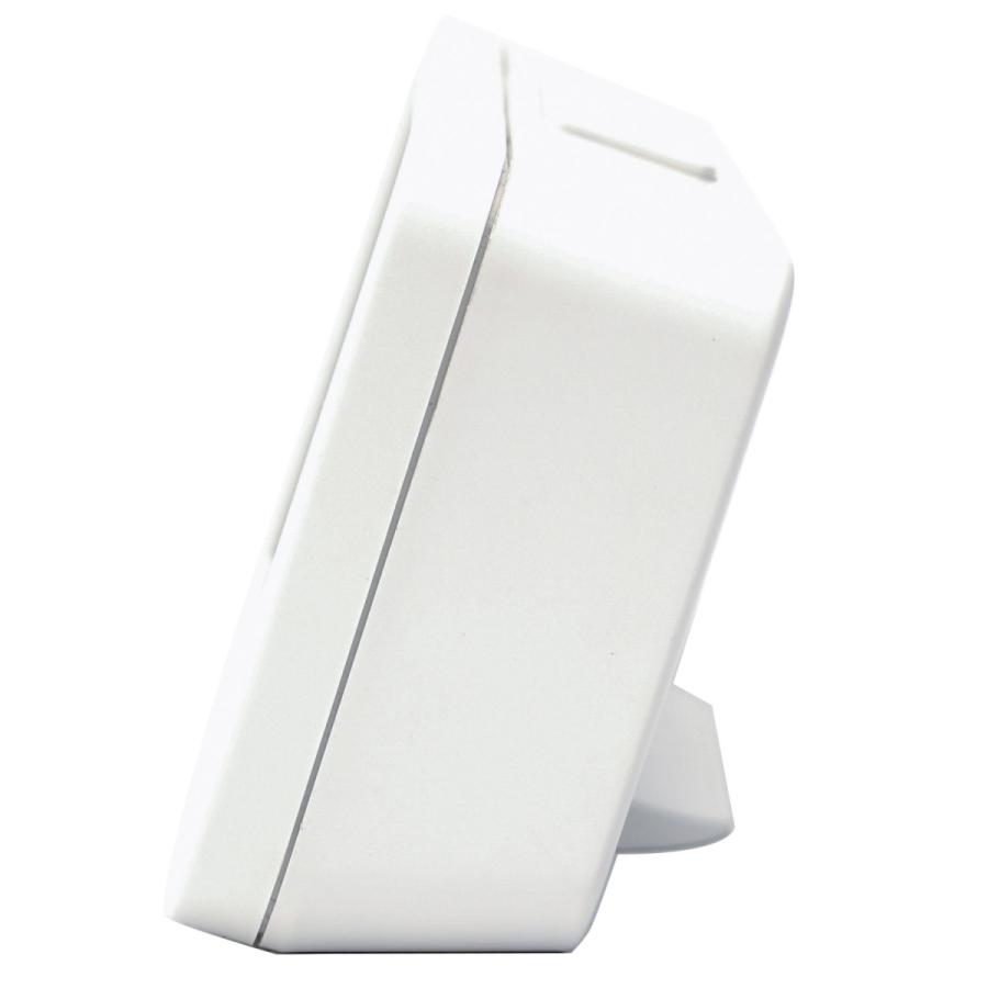 保土ヶ谷電子販売 目覚まし時計 【フォルミア】 ホワイト HT-013RC ［デジタル /電波自動受信機能有］ |  | 03