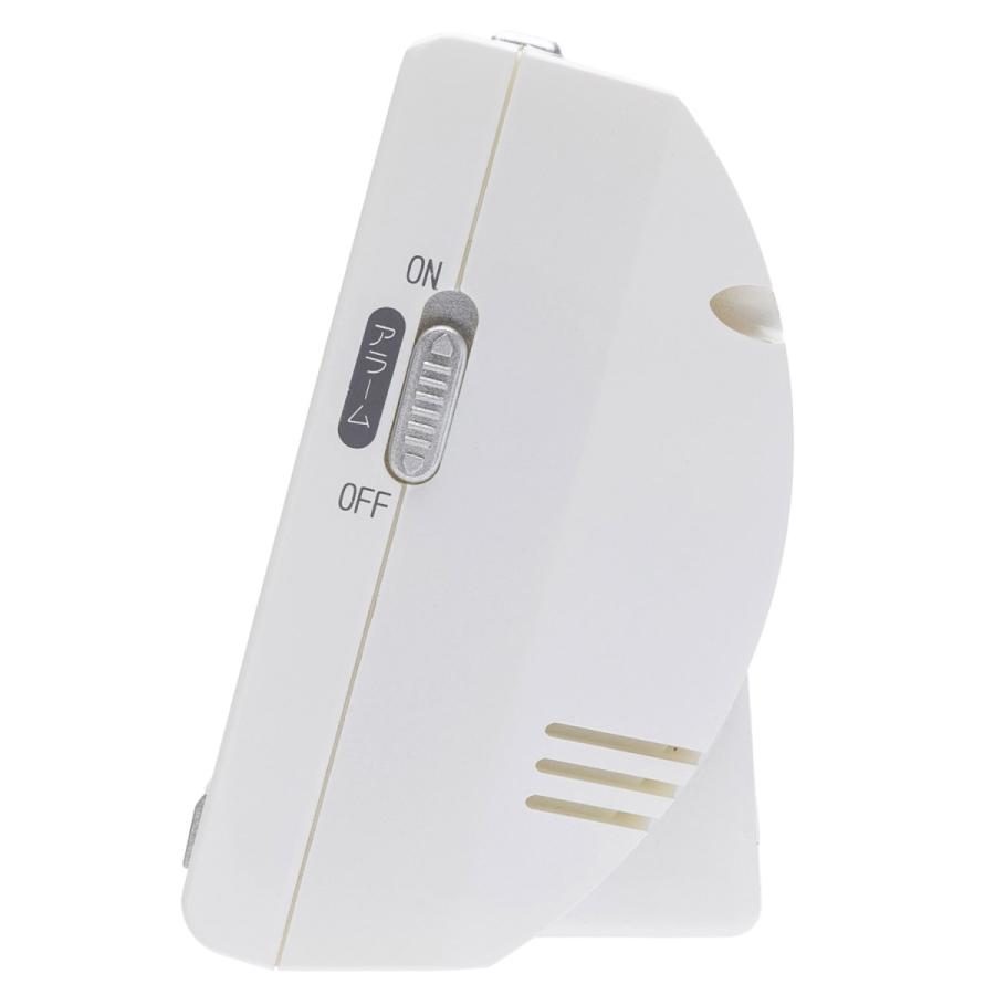 保土ヶ谷電子販売 目覚まし時計 【フォルミア】 ホワイト HT-017WH ［デジタル］ |  | 02