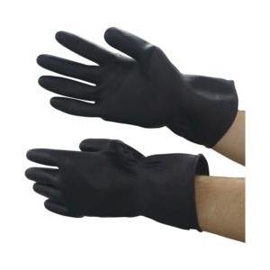 オカモト 天然ゴム手袋 巧みの力 ゴム手DX M  ブラック BP421M | オカモト