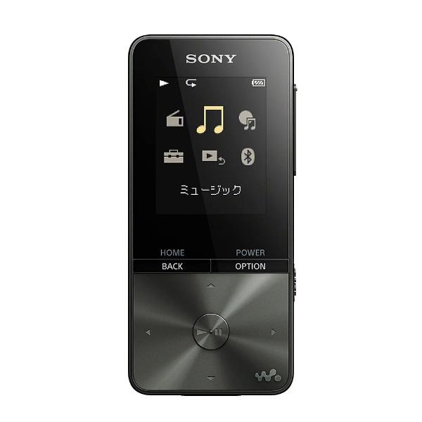 SONY(ソニー) ウォークマン WALKMAN S310シリーズ NW-S313 BC ブラック [4GB] | SONY | 01