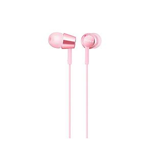 SONY(ソニー) MDR-EX155 ライトピンク MDR-EX155PQ カナル型イヤホン | SONY