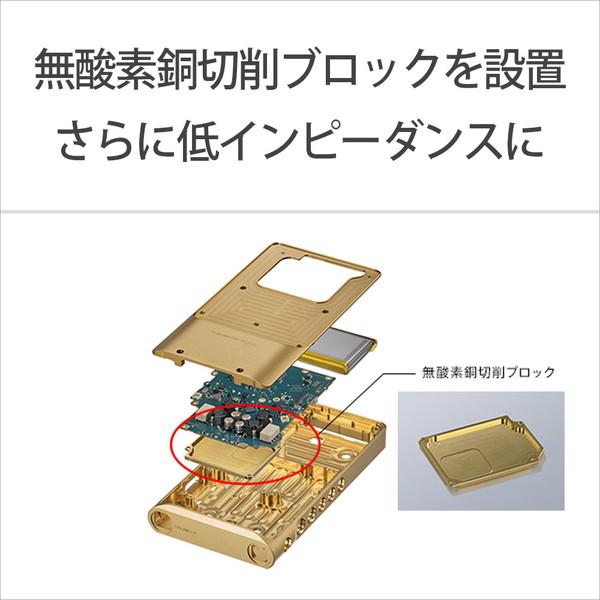 SONY(ソニー) ウォークマンWALKMAN2022年モデル WM1シリーズ ゴールド NW-WM1ZM2 ［ハイレゾ対応 /256GB］ | SONY | 06