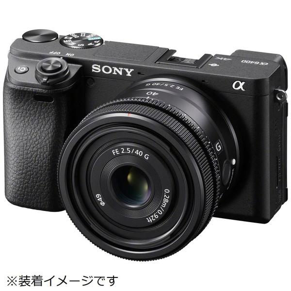 SONY SONY(ソニー) カメラレンズ FE 40mm F2.5 G SEL40F25G SONY SONY(ソニー) カメラレンズ FE 40mm F2.5 G SEL40F25G
