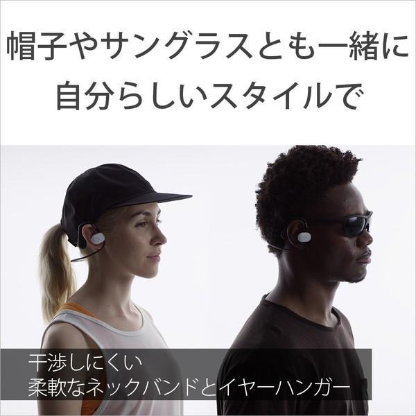 SONY(ソニー) ソニー Float Run ワイヤレスイヤホン Float Run ブラック WI-OE610BQ [リモコン・マイク対応 /防滴＆ネックバンド /Bluetooth] | SONY | 04